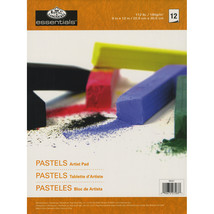 essentials(TM) Pastels Artist Paper Pad 9&quot;X12&quot; 12 Sheets. - £11.69 GBP