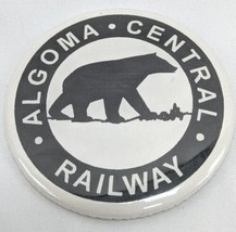 Algoma Central Railway Bear Pinback 2&quot; - £20.43 GBP