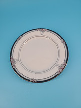 Legendary By Noritake Seance #3791 Bread And Butter Plate Black Roses... - $9.46