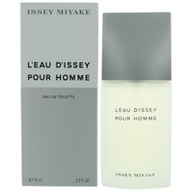 L&#39;eau D&#39;Issey Pour Homme by Issey Miyake, 2.5 oz EDT Spray for Men - £28.22 GBP