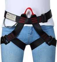 HandAcc Climbing belts, Safe Seat Belts for Tree Climbing Outdoor Training - £31.41 GBP