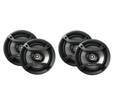 2 Pairs Pioneer 6.5&quot; 200W Max 2-WAY 4-OHM Full Range Car Audio Stereo Speakers - £79.32 GBP