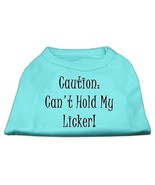 Can&#39;t Hold My Licker Screen Print Shirts Aqua XL - $42.38 CAD
