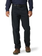 Wrangler Workwear Men&#39;s Size 42X30 Relaxed Work Pant Jet Black - £18.18 GBP