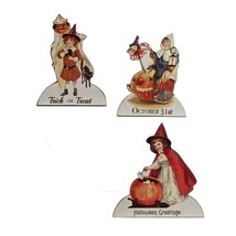 Bethany Lowe Set of 3 Halloween &quot;Trick or Treat Child Dummy Board&quot; RL7300 - £14.42 GBP