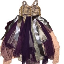 Fairy Dress Purple/Silver Sugarplum or Pageant Outfit, Size 4-5T - £69.06 GBP