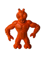 Diener Rubber Toy Figure Eraser Monster Space Alien Kaijou vtg Orange Bu... - £18.67 GBP