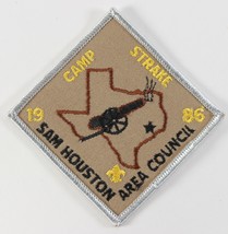 Vintage 1986 Camp Strake Sam Houston Square Boy Scout America BSA Camp P... - £9.33 GBP