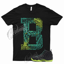 BLESS Shirt to Match Little Posite One  Black Volt Clear Jade Metallic Silver 1 - £18.40 GBP+