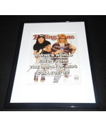 Wayne&#39;s World Framed March 19 1992 Rolling Stone Cover Display Mike Myer... - £23.79 GBP
