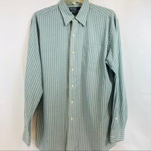 Polo Ralph Lauren Men&#39;s Shirt Blue Striped Merrin Size Large - £15.96 GBP