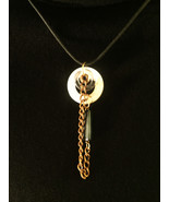 Ephemeral Upcycled Pendant Necklace (19.41) - $20.00