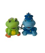 Anthropomorphic Frogs Toads Figure Keychain vtg figure key chain police ... - $13.81