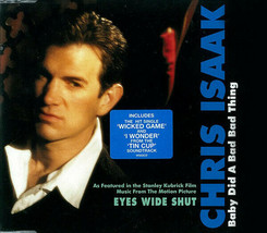 Chris Isaak Baby Did A Bad Bad Thing Cd Single - 3 Track Uk Import - Mint! - £14.51 GBP