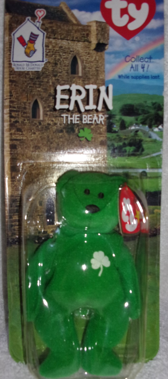 Primary image for Ronald McDonald’s House Charities Ty Erin The Bear In Sealed Package 1998