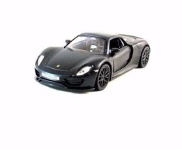 Porsche 918 Spyder Negro Mate, Rmz City 1:34 Modelo De Coleccionista De... - £27.97 GBP