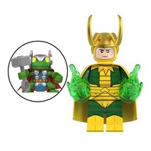 Classic Loki Marvel Super Heroes Minifigures Weapons and Accessories - £3.91 GBP
