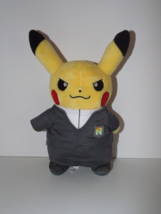 Pikachu Giovanni Rainbow Team Rocket Boss Plush 2018 Pokemon Pre-owned (d) - £50.83 GBP
