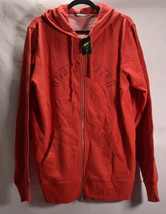 Undefeated Mens Hoodie Full Zip Red L NWT - £59.21 GBP