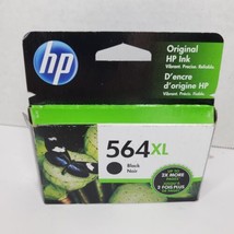 NEW Genuine HP 564XL Black Ink Cartridge High Yield CN684WN OEM Exp. 04/... - $13.53