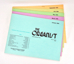 The Organist Magazine 1984 Bi-monthly (5 Issues) Church Sheet Music for ... - £19.42 GBP
