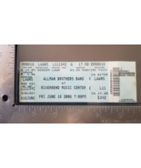 ALLMAN BROTHERS BAND - JUNE 16 2006 RIVERBEND MUSIC CENTER UNUSED CONCER... - $23.00
