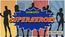 Svenlopes SUPERHEROES (4 x 6 Black) by Sven Lee - Trick - £27.52 GBP