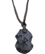 NauticalMart Hand Forged Love Rune Medieval Pendant Viking Iron Necklace... - €42,21 EUR