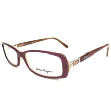 Salvatore Ferragamo Eyeglasses Frames 2615 543 Brown Purple Full Rim 51-... - £51.24 GBP