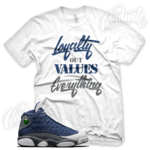 LOYALTY Sneaker T Shirt for J1 Retro 13 Flint Navy White French Blue - £19.99 GBP+