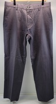 V) Dockers Men 34 x 32 Straight Fit Gray Plaid Casual Cotton Pants - £11.72 GBP