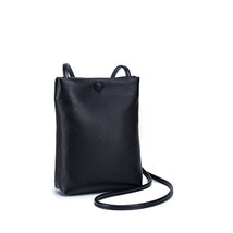 Genuine Leather Messenger Bags Woman Handbag Crossbody Bag Mini Bucket Bag Handb - £22.17 GBP