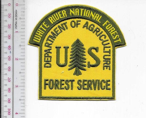 National Forest USFS Colorado White River National Forest US Forest Serv... - $9.99