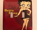 Betty Boop Metal Light Switch Cover Pop culture Double Toggle - $9.25