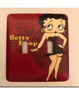 Betty Boop Metal Light Switch Cover Pop culture Double Toggle - £7.39 GBP