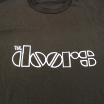 Vintage The Doors Jim Morrison Bande Marron Spellout T Shirt Taille XL 9... - £18.77 GBP