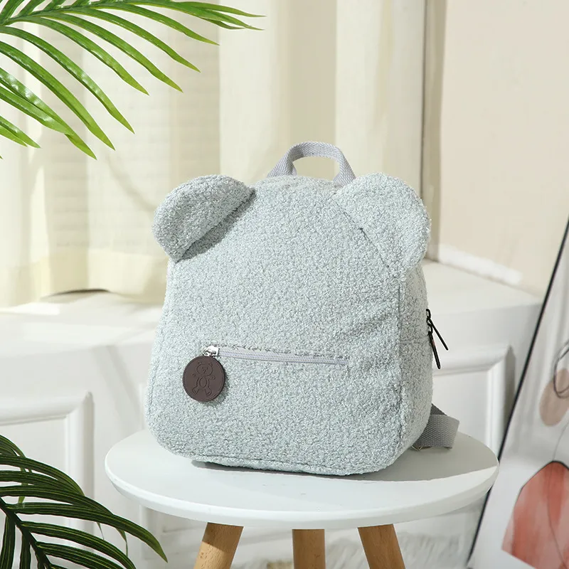  portable children travel shopping rucksacks women s cute bear shaped shoulder backpack thumb200