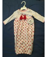 Koala Kids Girl&#39;s Hearts Nightgown 0-3 *NEW W Tags* j1 - $7.99