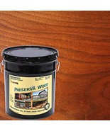 Preserva Wood Transparent Matte Redwood Oil-Based Oil-Based Stain and Se... - $282.54 CAD