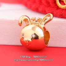 2020 Valentine Release Shine™ Collection Chinese Zodiac Rabbit Charm  - £14.02 GBP