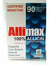 NEW Allimax 100% Allicin Supports the Body&#39;s Natural Defenses Supplement... - $61.41
