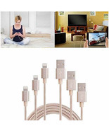 Type: Apple,Color: Gold - 3 To Tango Apple Or Android Charging Cables 3f... - $55.32