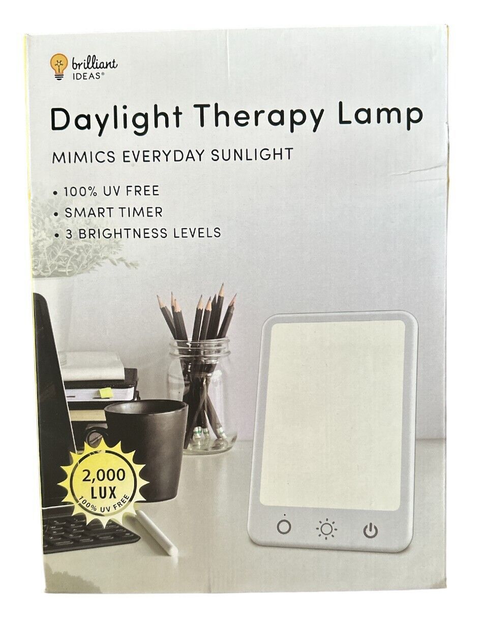 Daylight Therapy Lamp - Mimics Everyday Sunlight - UV Free Smart Timer -... - $12.86