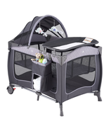 Unisex Portable Baby Play Yard Include Wheels, Canopy, Changing Table fo... - $2,573.00 MXN
