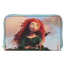 Brave Merida Princess Scene Zip Around Purse - £44.62 GBP