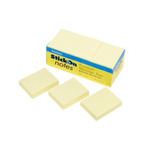 Beautone Stick On Notes 38x50mm Yellow (12 pads) - £17.51 GBP