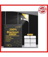 Self-Adhesive Blackout Curtains 138&quot; x 57&quot; - Easy Install, Travel-Friendly - $587.19 MXN