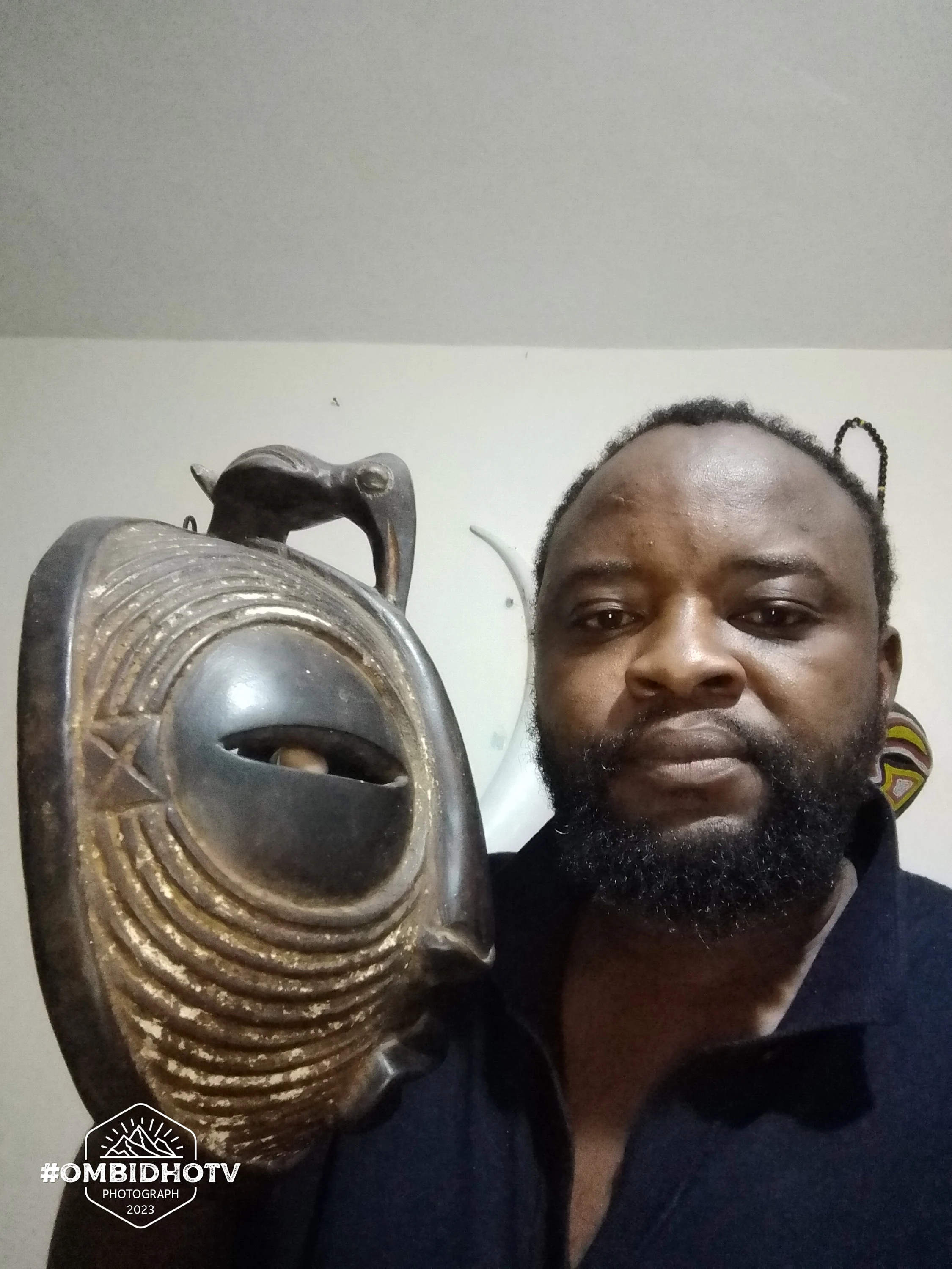 Authentic Luba Mask – Hand-Carved African Tribal Art from DR Congo | 20t... - $4,094.06 MXN