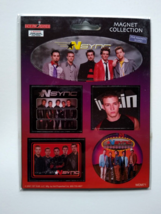 Nsync Band Magnet Collection 2001 Pop Music Justin Timberlake 5 On Heade... - $10.52