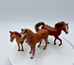 Vintage Lot of 3 Toy Horse Figures Safari Ltd, Grand Champions &amp; Funrise - $9.49